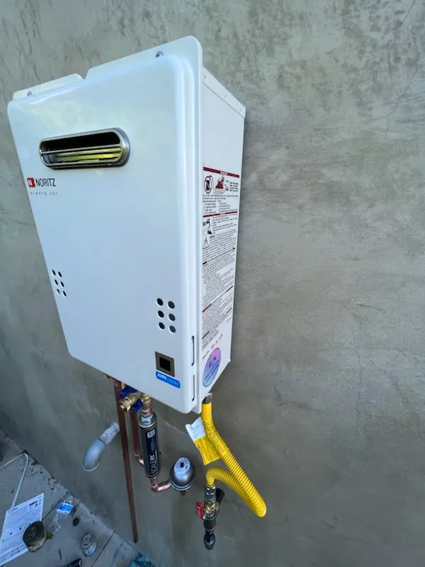 Tankless water heater installation for Woodburn homes